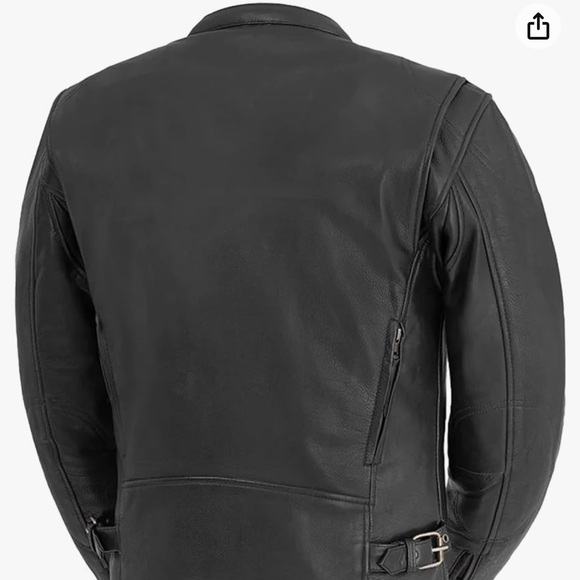 First classic leather jacket NWT - Picture 2 of 14